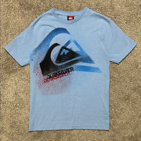 Y2K Quiksilver Graffiti Tee - Picture 1 of 4